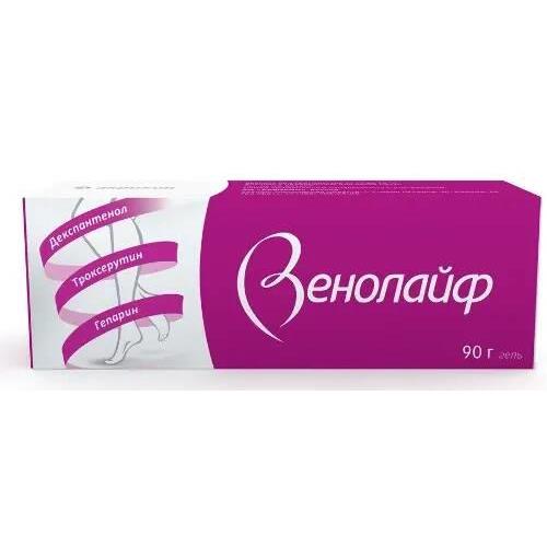 ВЕНОЛАЙФ гель туба 90 гр