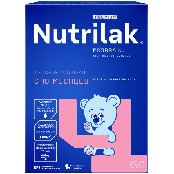 НУТРИЛАК ПРЕМИУМ СМЕСЬ СУХАЯ МОЛОЧНАЯ-4 600 гр