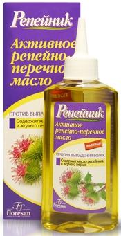 ФЛОРЕСАН РЕПЕЙНИК МАСЛО ДЛЯ ВОЛОС 100 мл репейно-перечное (ф-82)