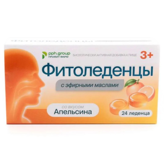 ФИТОЛЕДЕНЦЫ пастилки апельсин №24