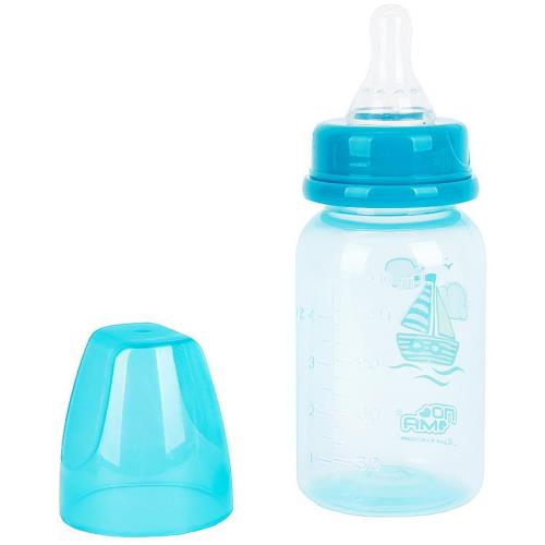 ПОМА БУТЫЛОЧКА 125 мл 4010 силикон. соска (медлен. поток)