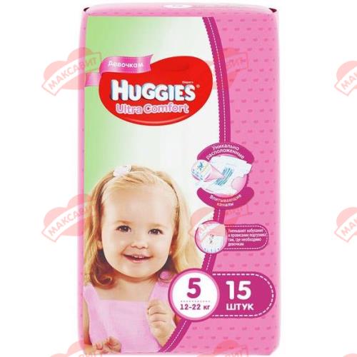 ХАГГИС ПОДГУЗНИКИ ДЕТСКИЕ ULTRA COMFORT 12-22 кг №15