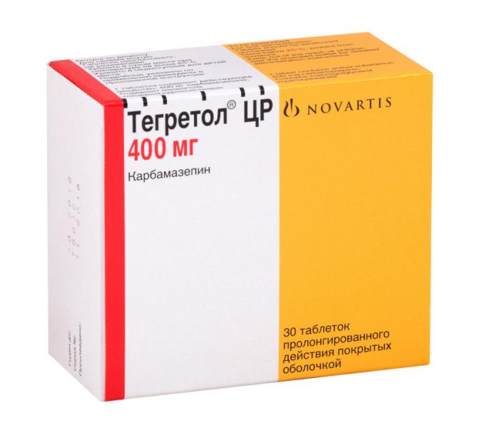 ТЕГРЕТОЛ ЦР табл. пролонг. п/о 400 мг №30