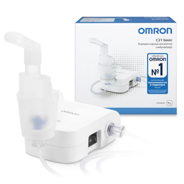 ОМРОН (OMRON) ИНГАЛЯТОР КОМПРЕССОРНЫЙ C21 BASIC (NE-C803-RU)