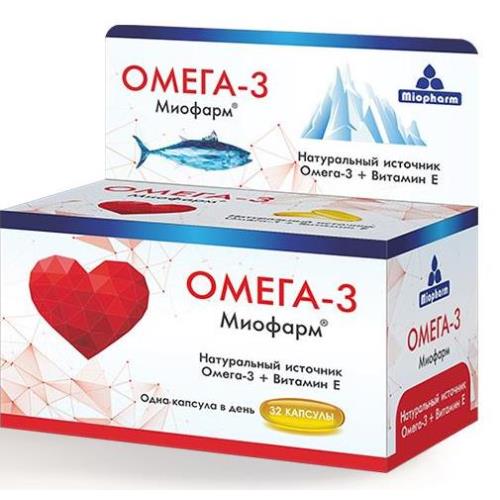ОМЕГА-3 МИОФАРМ капс. №32