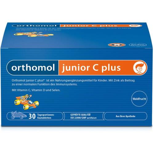 ОРТОМОЛЬ ДЖУНИОР С ПЛЮС табл. жеват. саше №30
