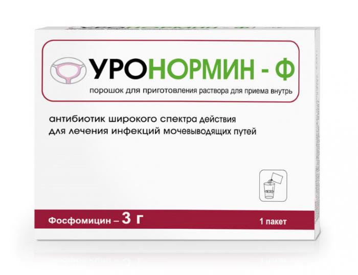 УРОНОРМИН Ф пор д/приг.р-ра внутрь 3 г №1