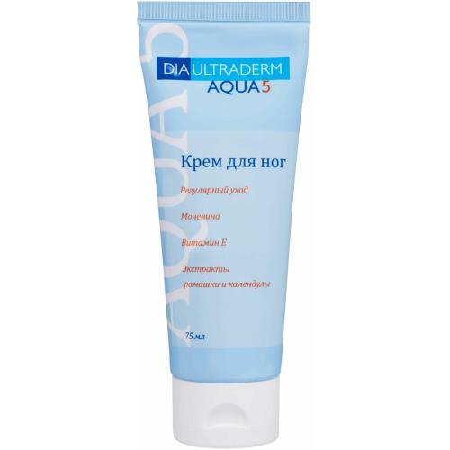 ДИАУЛЬТРАДЕРМ АКВА 5 КРЕМ ДЛЯ НОГ 75 мл
