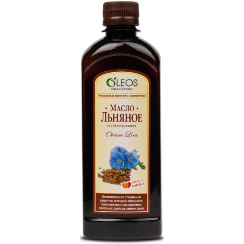 ЛЬНЯНОЕ ОЛЕОС масло внутр. фл. 450 мл