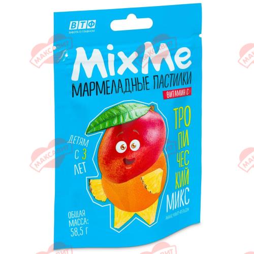 МИКСМИ ВИТАМИН С пастилки арбуз/вишня/черная смородина 58,5 гр