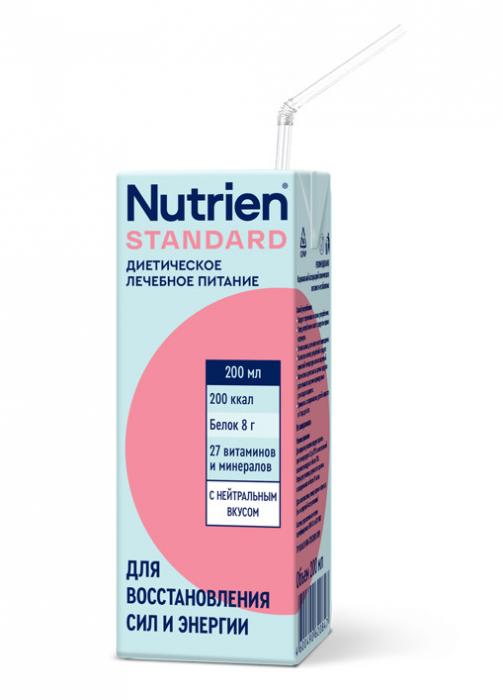 НУТРИЭН СТАНДАРТ СМЕСЬ ДЛЯ ЭНТЕР. ПИТАНИЯ нейтральн. вкус 200 мл