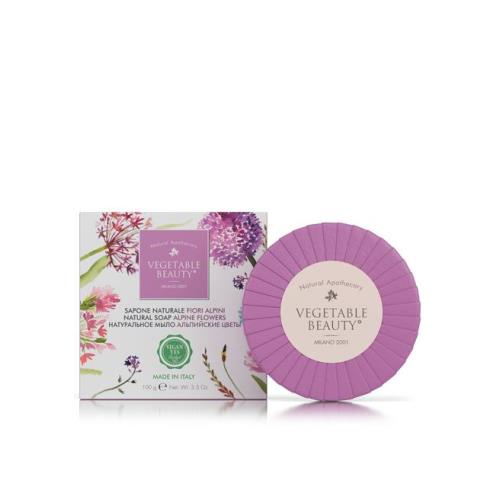VEGETABLE BEAUTY МЫЛО 100 гр альпийские цветы