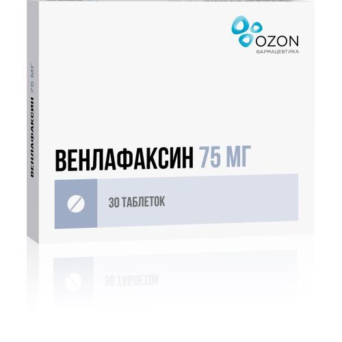 ВЕНЛАФАКСИН ОЗОН табл. 75 мг №30