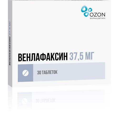ВЕНЛАФАКСИН ОЗОН табл. 37,5 мг №30