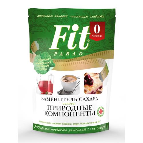 ФИТПАРАД ЗАМЕНИТЕЛЬ САХАРА ПОРОШОК №7 500 гр