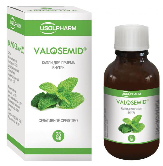 ВАЛОСЕМИД капли внутр. фл.- кап. 25 мл