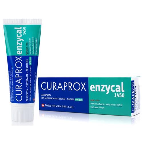 КУРАПРОКС ENZYCAL 1450 PPM ЗУБНАЯ ПАСТА 75 мл