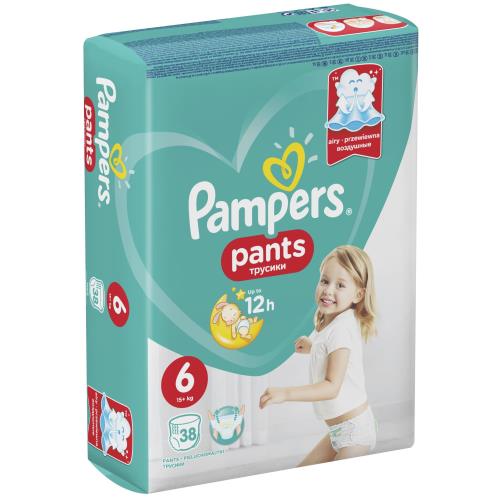 ПАМПЕРС ТРУСИКИ ДЕТСКИЕ PANTS 15+ кг №38