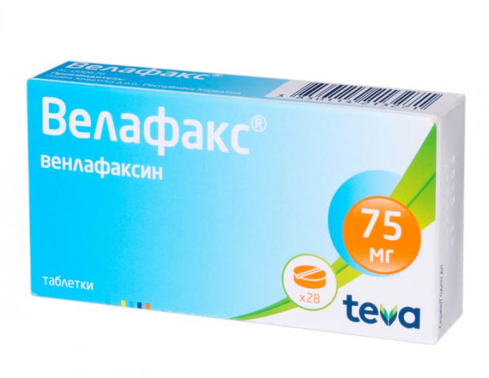 ВЕЛАФАКС табл. 75 мг №28