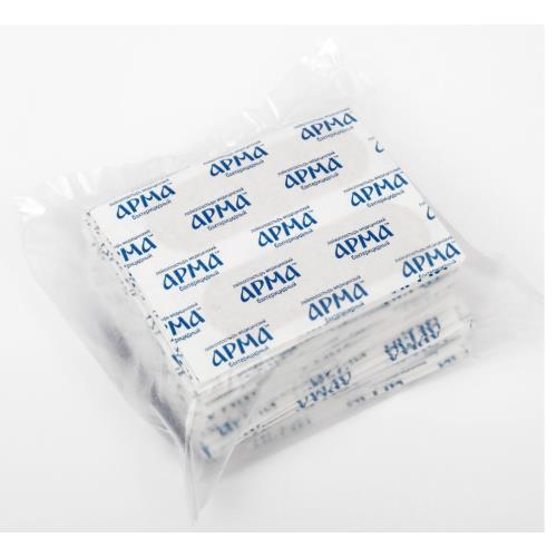 ЛЕЙКОПЛАСТЫРЬ БАКТЕРИЦИДНЫЙ АРМА нетканая основа 1,9см х 7,2см №100