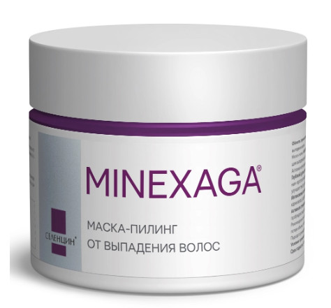 СЕЛЕНЦИН MINEXAGA МАСКА-ПИЛИНГ ДЛЯ КОЖИ ГОЛОВЫ 200 мл против выпадения