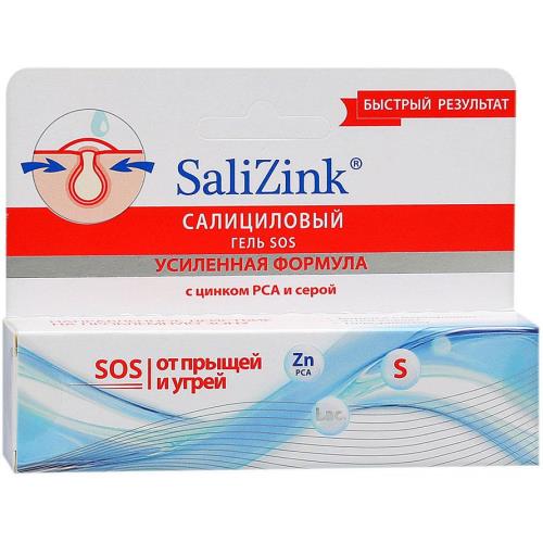 САЛИЦИНК ГЕЛЬ ДЛЯ ЛИЦА 15 мл для проблемной кожи