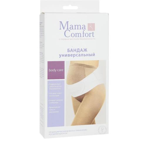 БАНДАЖ ДО- И ПОСЛЕРОДОВОЙ МАМА КОМФОРТ черный р.4