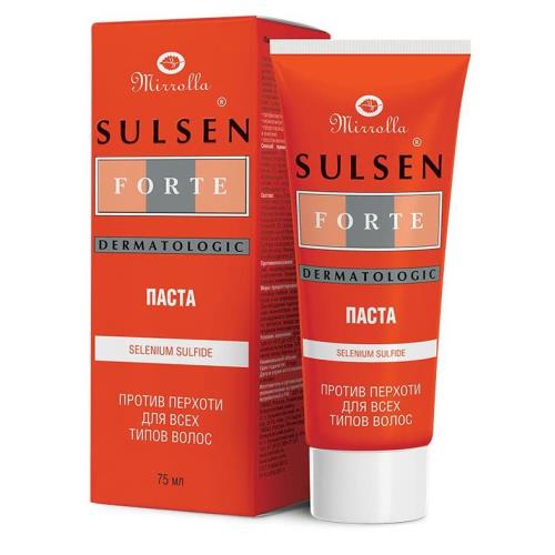 СУЛЬСЕН ФОРТЕ паста 2% 75 мл