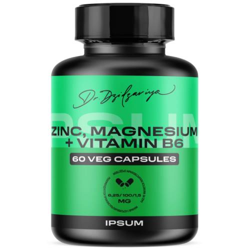 IPSUM ZMA ЦИНК+МАГНИЙ+B6 капс. №60