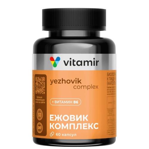 ЕЖОВИК КОМПЛЕКС ВИТАМИР капс. №60