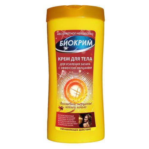 БИОКРИМ КРЕМ ДЛЯ ТЕЛА 200 мл с эффектом мерцания