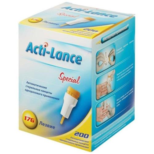 СКАРИФИКАТОР-ЛАНЦЕТ ACTI-LANCE SPECIAL №200