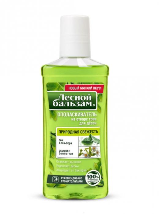 ЛЕСНОЙ БАЛЬЗАМ ОПОЛАСКИВАТЕЛЬ ДЛЯ ПОЛОСТИ РТА 400 мл природная свежесть