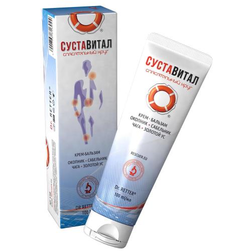 СПАСАТЕЛЬНЫЙ КРУГ СУСТАВИТАЛ бальзам для тела 100 мл
