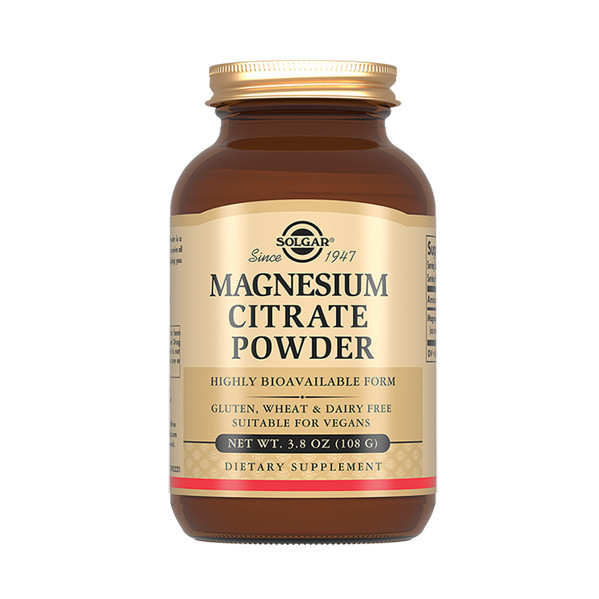 СОЛГАР МАГНИЯ ЦИТРАТ пор д/приг.р-ра внутрь 108 гр