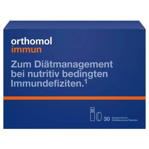 ОРТОМОЛЬ ИММУН саше №30 (фл. + табл. + табл.)