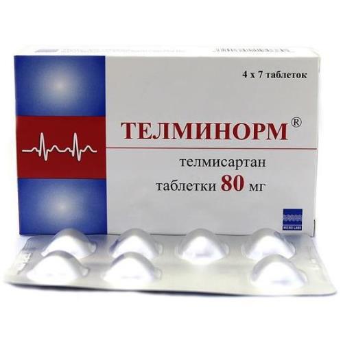 ТЕЛМИНОРМ табл. 80 мг №28