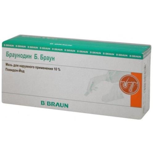 БРАУНОДИН Б.БРАУН мазь 10% туба 100 гр