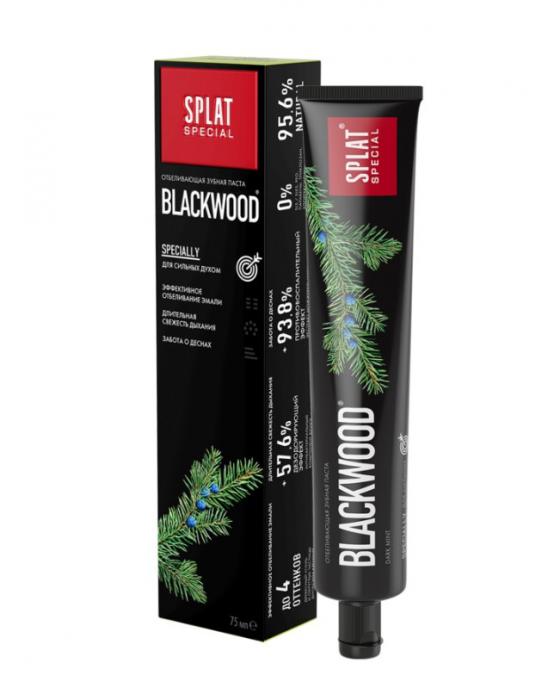 СПЛАТ BLACKWOOD ЗУБНАЯ ПАСТА 75 мл