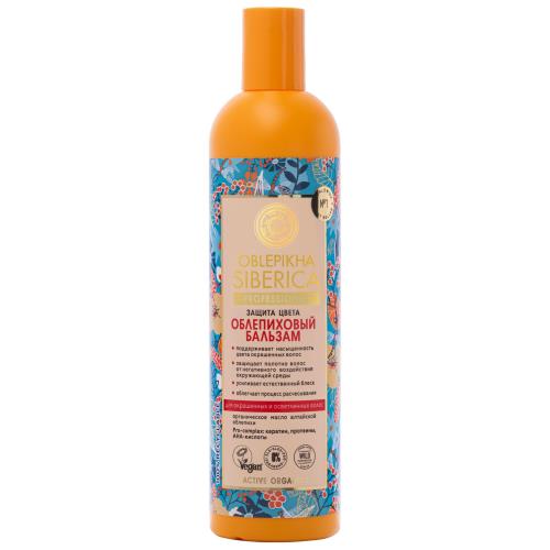 НАТУРА СИБЕРИКА ОБЛЕПИХА БАЛЬЗАМ ДЛЯ ВОЛОС 400 мл для окрашен. и осветлен.