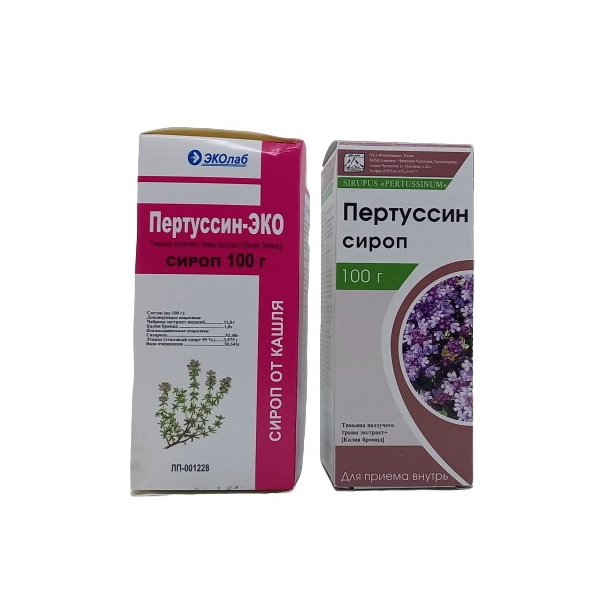 ПЕРТУССИН сироп фл. 100 гр