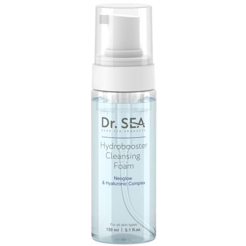 DR. SEA ПЕНА-ГИДРОБУСТЕР ДЛЯ УМЫВАНИЯ 150 мл комплекс neoglow/гиалурон. к-та