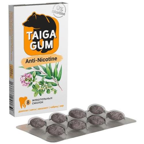 СМОЛКА ANTI-NICOTINE ЖЕВАТЕЛЬНАЯ РЕЗИНКА №8