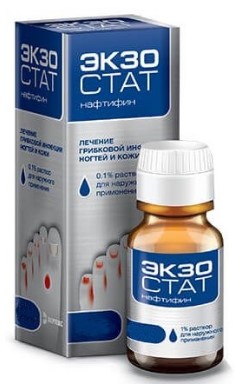 ЭКЗОСТАТ р-р наруж. 1% 20 мл