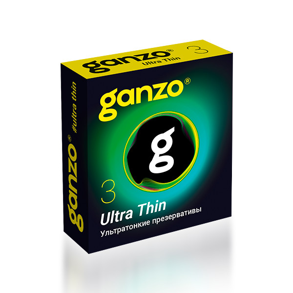 ПРЕЗЕРВАТИВЫ GANZO ультратонкие №3