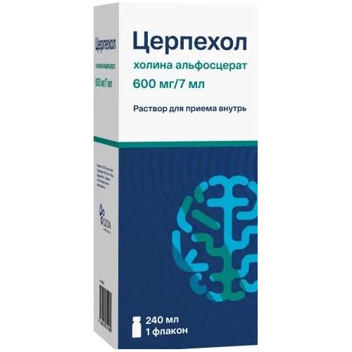 ЦЕРПЕХОЛ р-р внутр. 600 мг/7 мл фл. 240 мл
