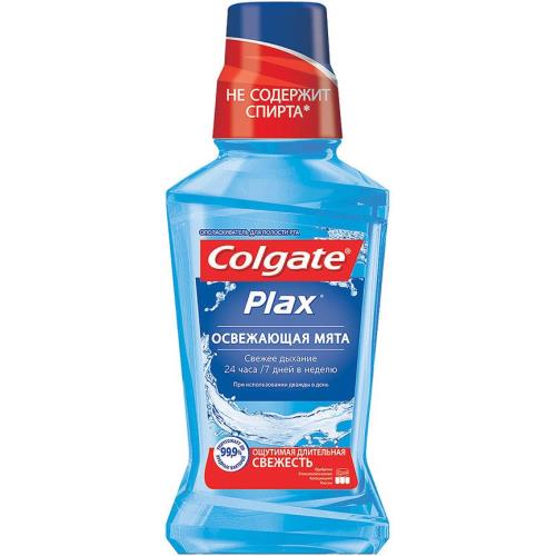КОЛГЕЙТ PLAX ОПОЛАСКИВАТЕЛЬ ДЛЯ ПОЛОСТИ РТА 250 мл освежающая мята