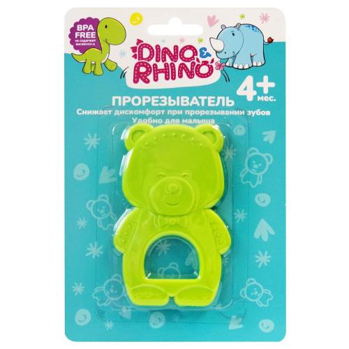 DINO & RHINO ПРОРЕЗЫВАТЕЛЬ ДЛЯ ЗУБОВ мишка