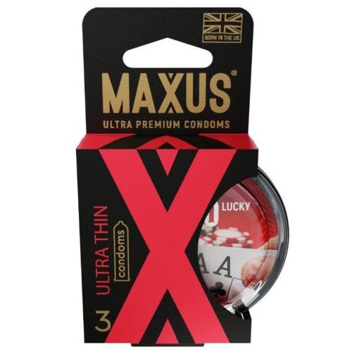 ПРЕЗЕРВАТИВЫ MAXUS ULTRA THIN №3