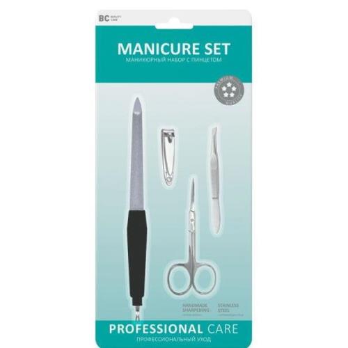 БЬЮТИ КАРЕ  НАБОР МАНИКЮРНЫЙ 4 предмета